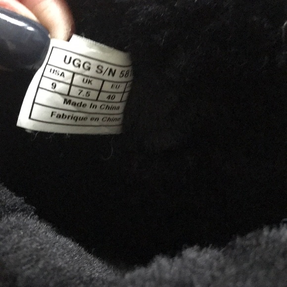 Tall black Ugg boots 100% authentic - Picture 6 of 7